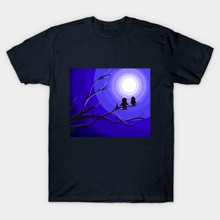 Nighttime with Hummingbirds T-Shirt